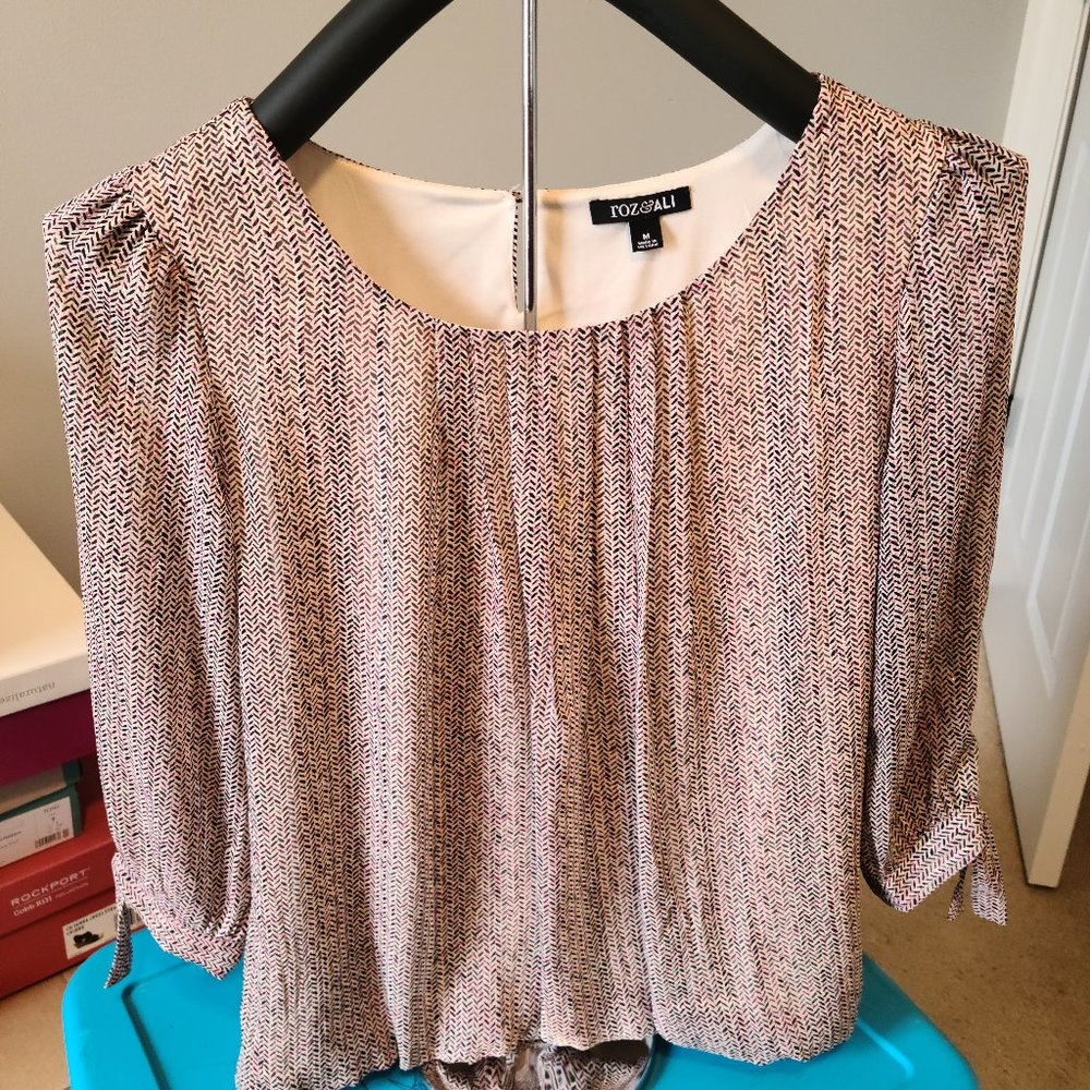 Blouson Dressy 3/4 sleeve Top